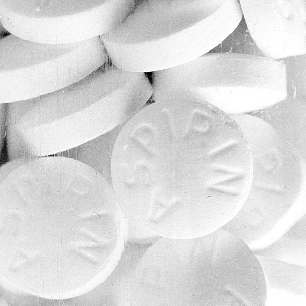 vinagre y la aspirina
