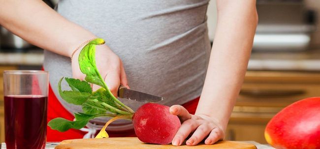 ¿Es seguro comer rábano durante el embarazo?