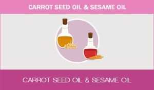 Zanahoria-semilla de aceite de sésamo y aceite