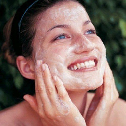 Exfoliantes faciales caseras para piel grasa