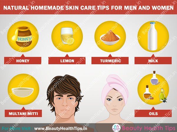 -Cuidado de la piel hecha en casa Natural-consejos-para--y-hombres de las mujeres