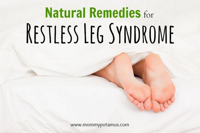 Remedios naturales para el síndrome de piernas inquietas