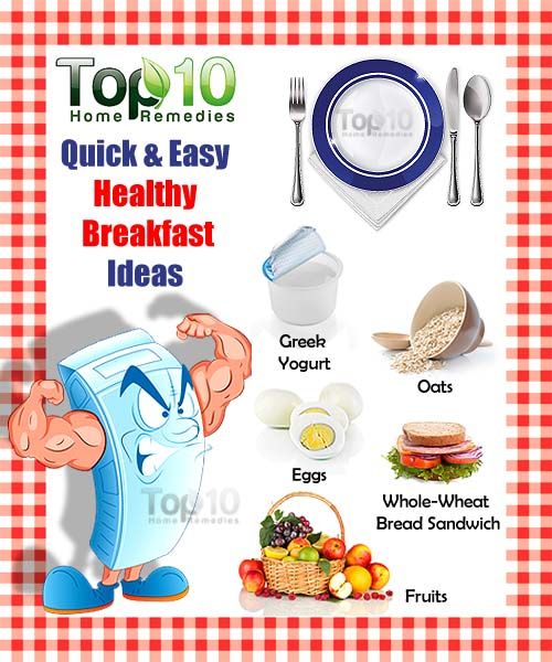 Ideas de desayuno saludable rápidas y fáciles
