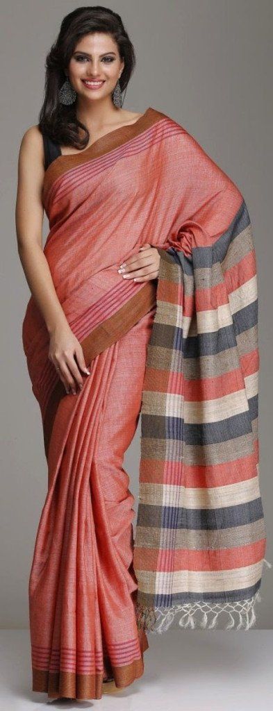 Sari drapeado estilos que te hacen ver delgado