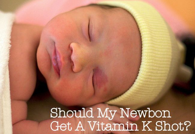 En caso de que mi recién nacido conseguir una vitamina k tiro?
