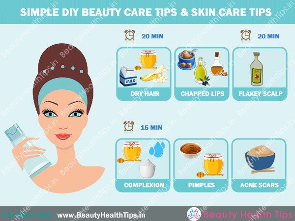 Simples consejos para el cuidado de la belleza de bricolaje y consejos para el cuidado de la piel