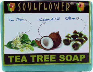 Soulflower jabón de árbol de té