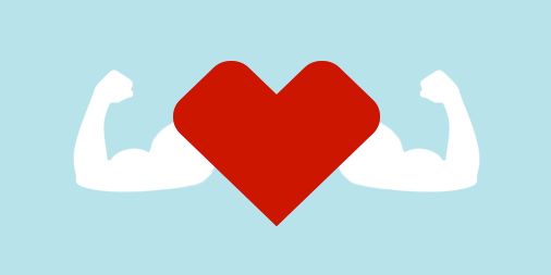Hace corazón más fuerte