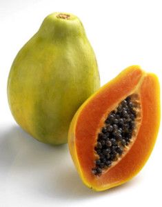 La papaya es una fruta de verano Sanación