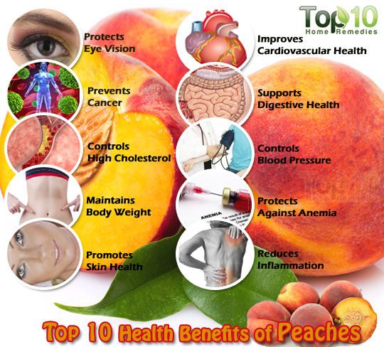 Top 10 beneficios para la salud de los melocotones