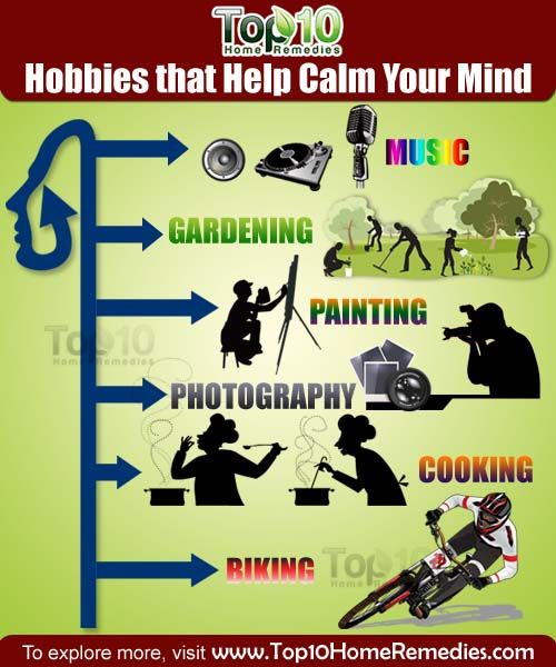 aficiones que ayudan a calmar tu mente