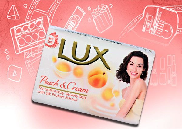 Lux melocotón y crema de jabón