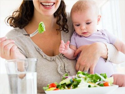 dieta para la mamá de la lactancia materna