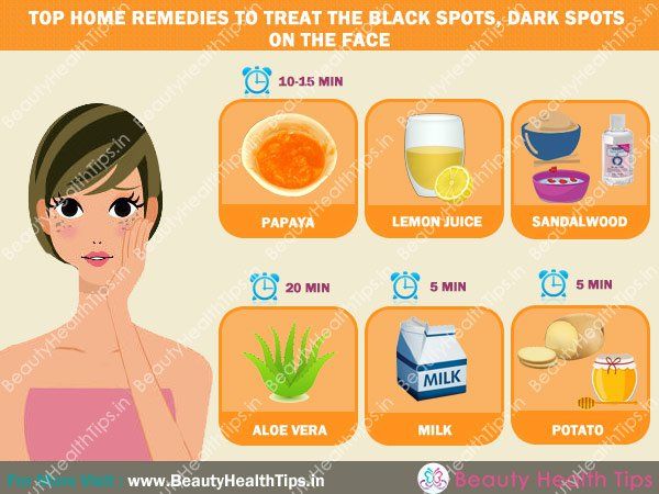 Remedios caseros mejores para tratar los puntos negros, manchas oscuras en la cara