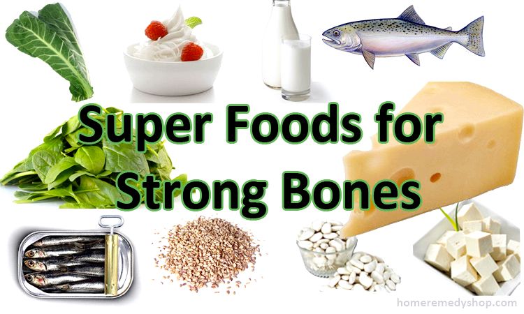 10 Super Alimentos para huesos fuertes