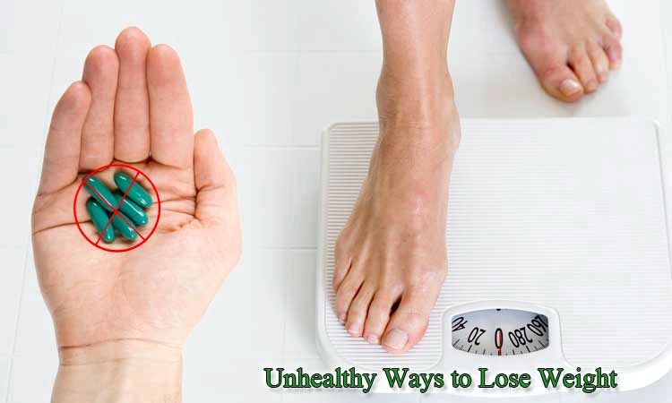 16 no saludables maneras de perder peso