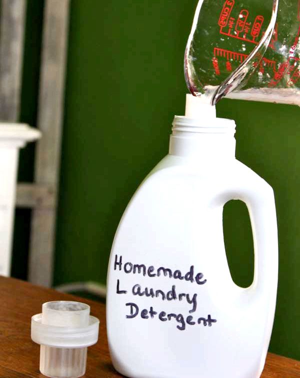 DIY: Homemade líquido detergente de lavandería