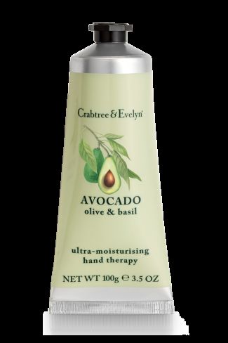 Árbol del cangrejo y Evelyn aguacate, oliva y albahaca Ultra Hand Therapy Nutritiva