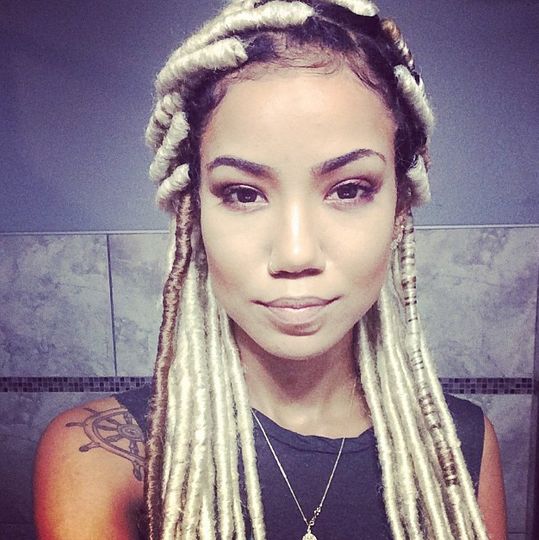 Jhene aiko faux locs