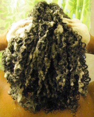 lavar el cabello maloliente