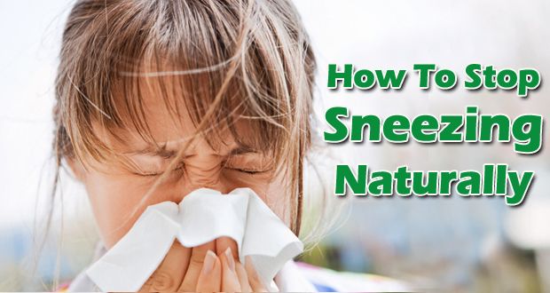 Cómo detener Estornudos Naturalmente