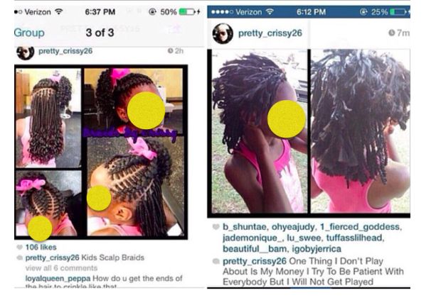 Hairstylist Cut Trenzas Sale