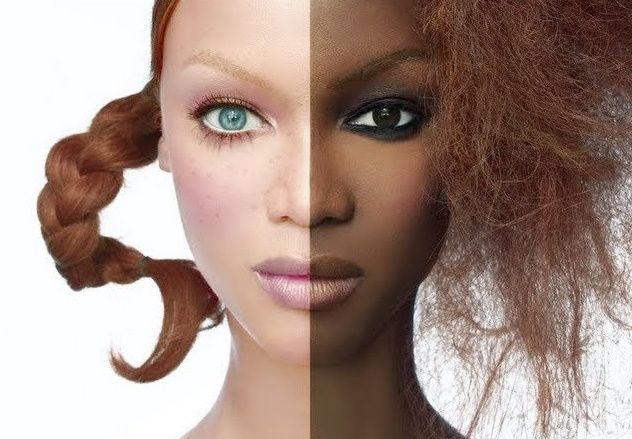 Tyra Banks | Piel clara contra la piel oscura