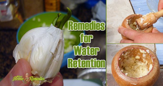 Remedios caseros naturales para la retención de agua