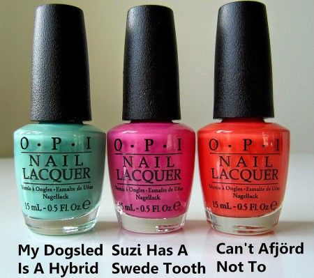 OPI nórdico Línea