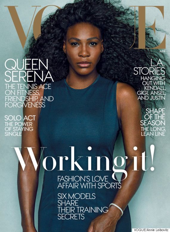 Serena Williams (Vogue abril 2015)