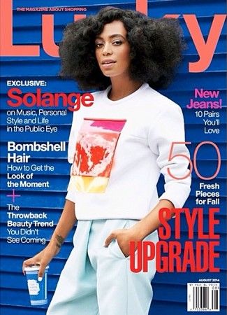 Solange Knowles Lucky Mag