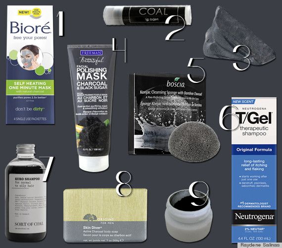 La envoltura: productos de belleza de carbón para tratar de su piel y el cabello