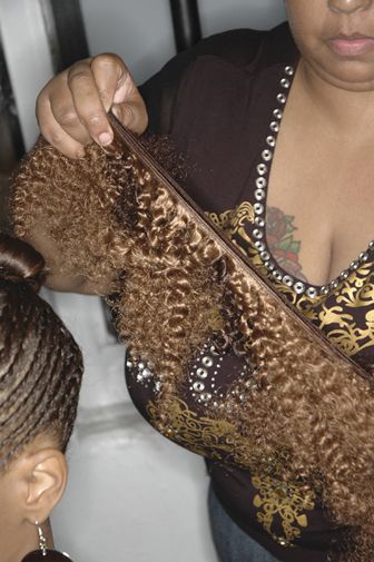 Cornrow hairsty - Paso 1