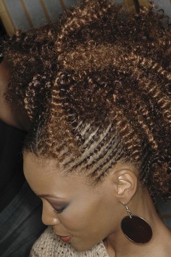 Cornrow Peinado - Paso 3