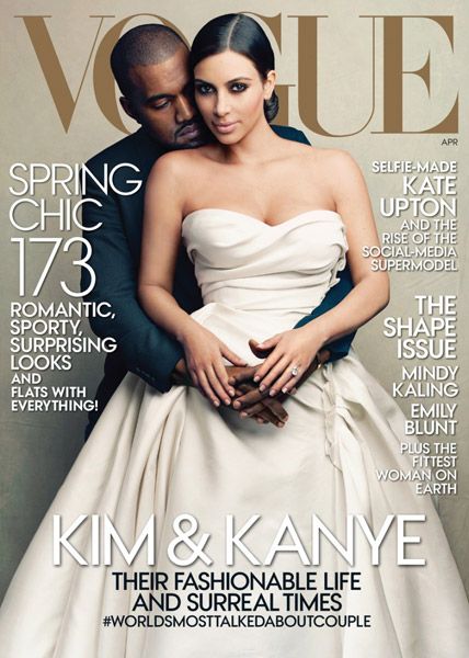 Kim y Kanye Vogue